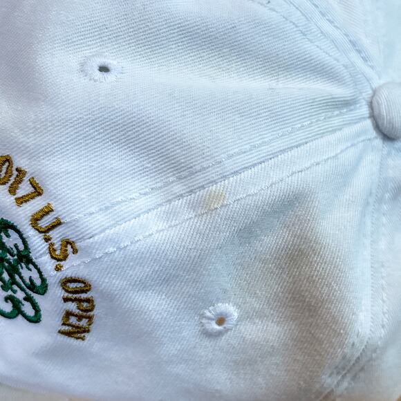 2017 U.S. Open Erin Hills USGA Golf White Strapback Hat - Picture 11 of 13